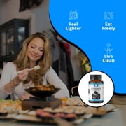 TrueMed Activated Charcoal Organic Coconut Shell Derived Charcoal Capsule,1200mg, 60 Capsules, Support Detox & Digestive Health, Activated Charcoal Capsules for Health-Conscious Individuals