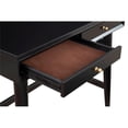 thumbnail image 6 of Alpine Furniture Flynn Wood 2 Drawer Desk in Black, 6 of 9