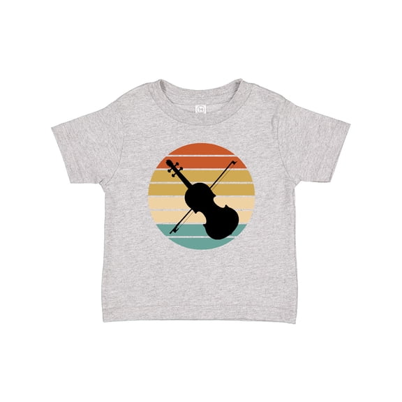 Inktastic Violin Music Retro Sunset Boys or Girls Baby T-Shirt