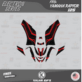 thumbnail image 3 of Kalair GFX Graphics Kit for Yamaha ATV Raptor 125 (All Years) Electron Series, 3 of 5