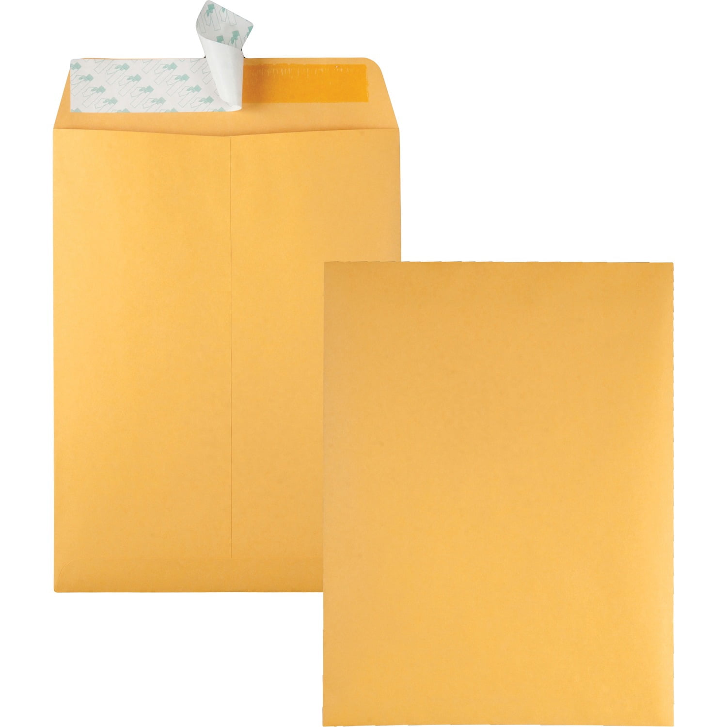 Quality Park Redi-Strip Kraft Catalog Envelopes Catalog - #10 Size, Self-Sealing Closure, Kraft, 100 / Box