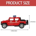thumbnail image 2 of Alloy Car Model Simulation Car Toy Car Double Door Sound Light Pull Back Car Toy Die Toy Cars Car For Kids Ages 48, 2 of 8