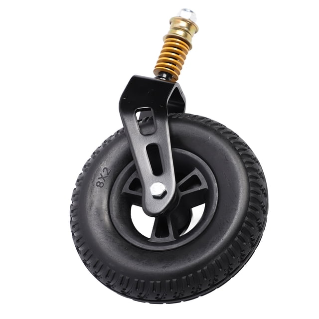 Roulette avant de Fauteuil Roulant Solide, Roulette avant de Fauteuil Roulant de 8 Pouces pour Marcheur