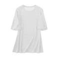 thumbnail image 4 of Stylish Women's T-Shirts Casual Short Sleeve Round Neck Basic Top for Everyday Wear Ideal for Spring and Summer Adventures, 4 of 4
