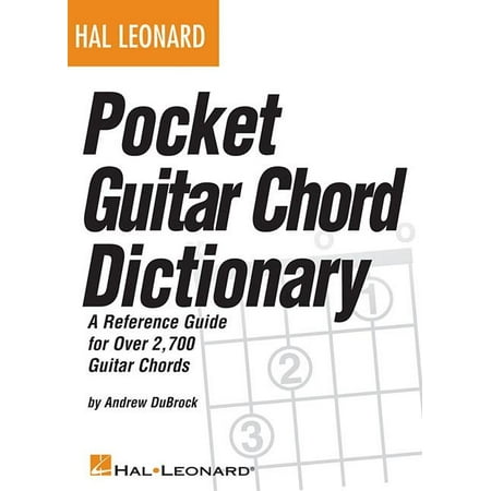 Pocket Guitar Chord Dictionary Walmart Com