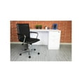 thumbnail image 6 of Boss Office Products Vinyl Hospitality Task Chair with Fixed Chrome Arms and Casters, Black, 6 of 12