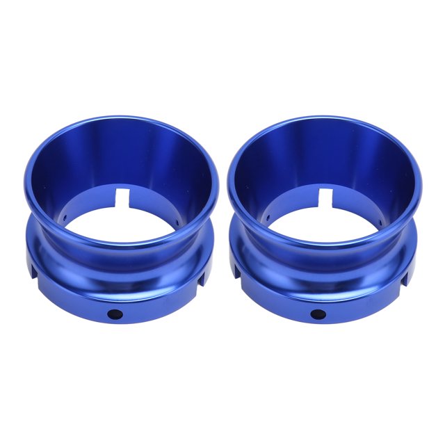 NAB Hub Adapters, 2pcs Blue Aluminium Alloy Metal 10 Inch Opener Polished For Reel To Reel Tape Recorder