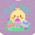 thumbnail image 4 of Inktastic My First Easter Cute Chick and Eggs Boys or Girls Baby Bib, 4 of 4