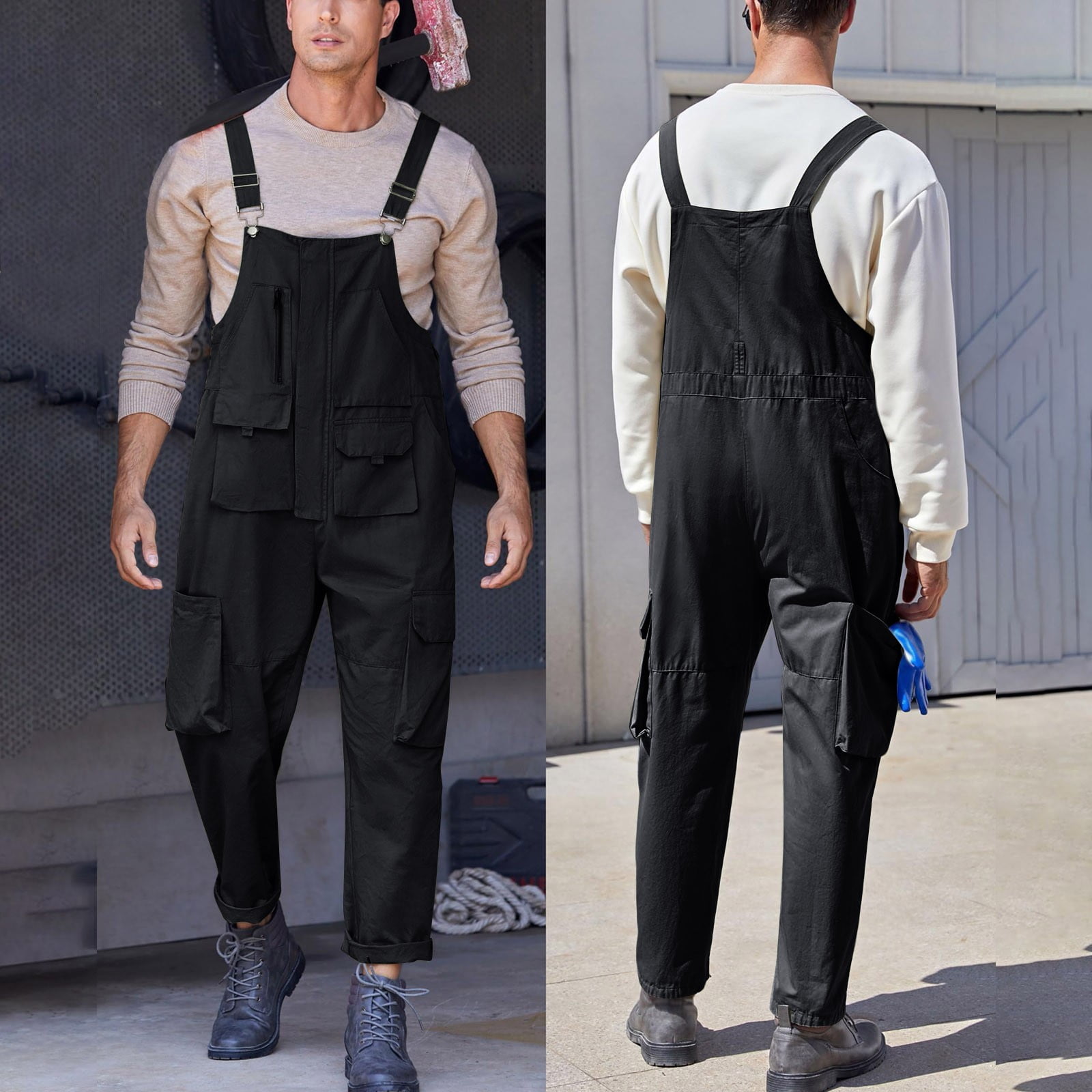 ジャケット・アウター sublations WASHER NYLON JUMPSUIT WASHER NYLON TRANSFORM JUMPSUIT .13【BLACK】 – SUBLATIONS