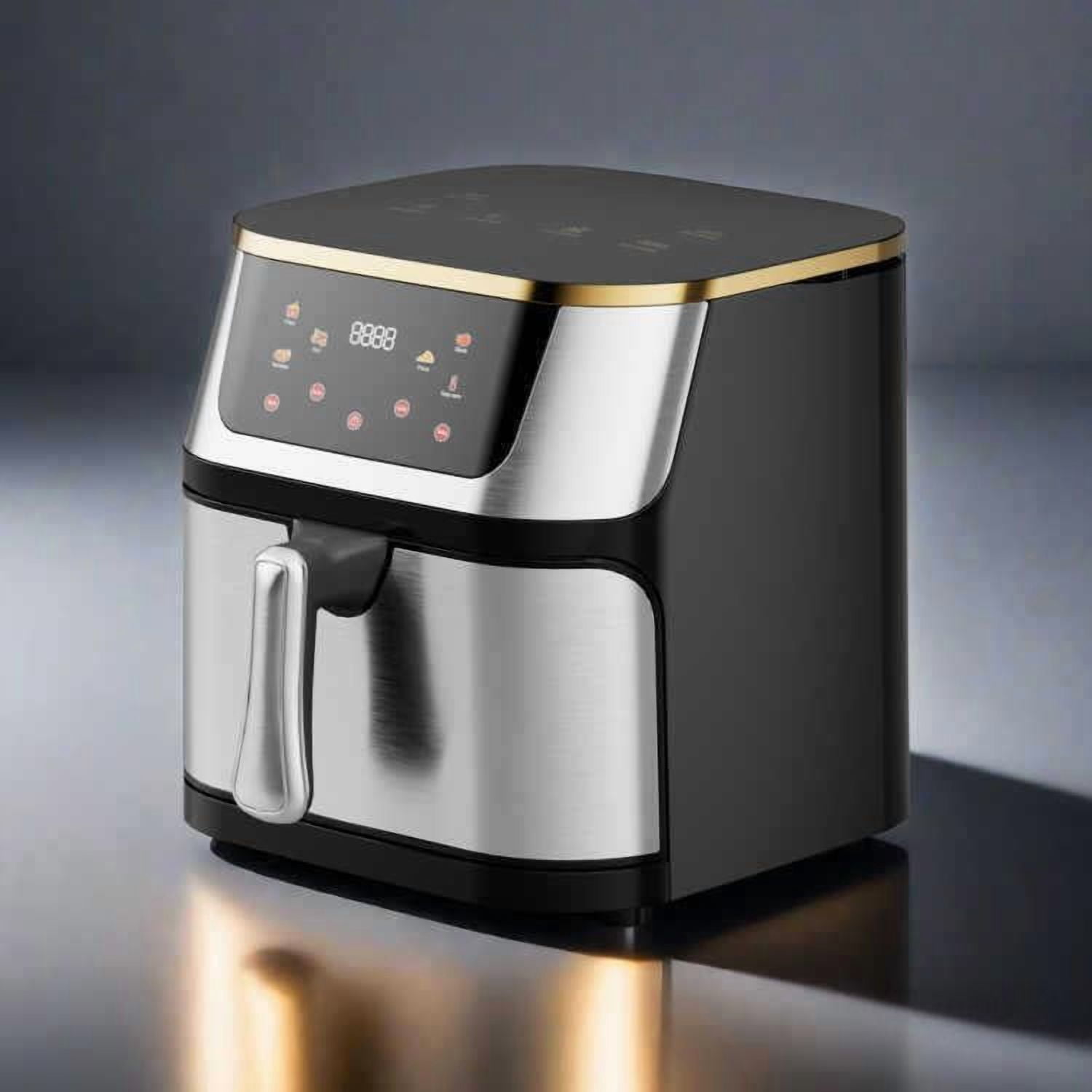 Smart Air Fryer: Large Screen Control, Wide-Range Temperature, Master Oil-Free Cooking Effortlessly