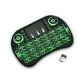 thumbnail image 1 of 2.4G Wireless i8 Mini Keyboard With Backlit and Li-ion battery air mouse remote, Black, 1 of 4