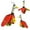 red, variant on Porch Goose Outfits, Porch Goose Outfits Set Butterfly Sunflower Bee Goose Outfit Summer Porch Goose Clothes Goose Costume for 23'' Cement Goose Summer Yard Lawn Garden Deco