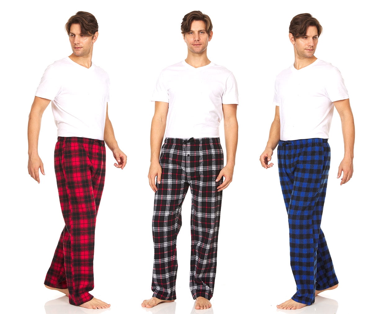 Men's Cotton Super-Soft Flannel Plaid 