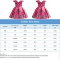 thumbnail image 7 of Girls Floral Dress Toddler Formal Wedding Pageant Dress 2-9Y, 7 of 7