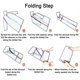 thumbnail image 5 of Organizador de neceser de viaje colgante y kit de higiene de baño con gancho para accesorios de viaje Artículos de tocador Baño, afeitado Adepaton CDWJ481, 5 of 5