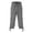 Grey, variant on LiuXxxx Mens Leisure Solid Color and Five Point Pocket Button Zipper Lace Up Shorts Pants Grey XL