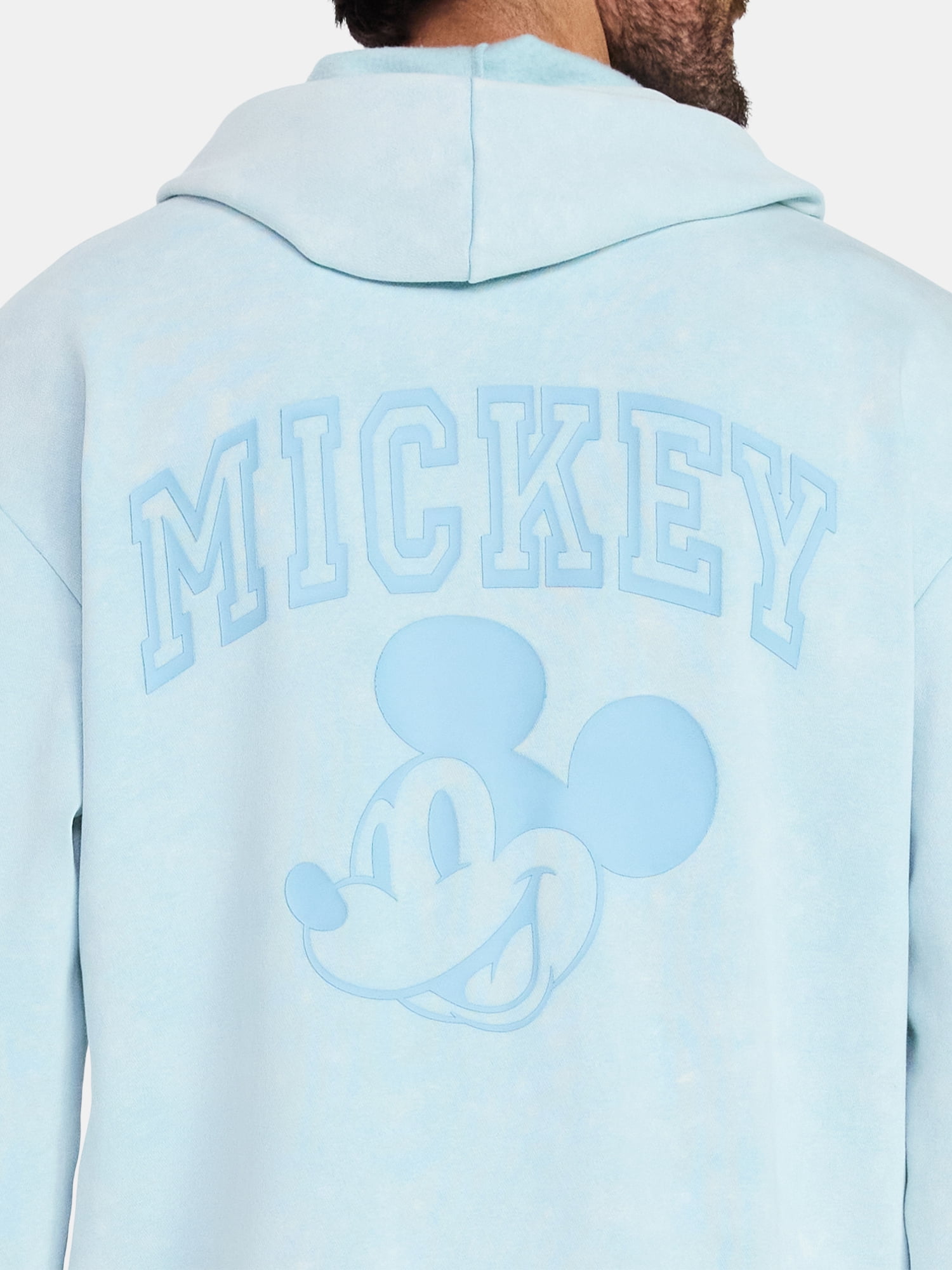 Mickey Mouse, Men's & Big Men's Graphic Mineral Wash Hoodie, Sizes XS-5XL
