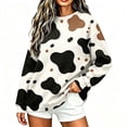 thumbnail image 6 of Guluxicc Women's Graphic Sweatshirts Oversized Pullover Crew Neck Long Sleeve Casual Sweatshirts for Everyday Fall Winter, 6 of 9