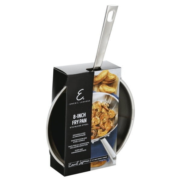 Emeril Lagasse 8" Stainless Steel Fry Pan