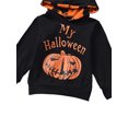thumbnail image 4 of FOCUSNORM Children Girls Boys Halloween Clothes Set, Printed Pattern Pullover and Pants, 4 of 9