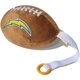 thumbnail image 1 of Los Angeles Chargers - Soporte para chupete de fútbol de felpa de , con licencia oficial de la NFL, juguete de felpa suave y soporte para chupete, se adapta a cualquier chupete, accesorio para, 1 of 5