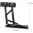 thumbnail image 2 of PinesC 1 Pair Buffer Lifting Frame Table Lift up Stand Heavy Duty Hinges Accesorios Spring Lift Frame Spring Hinge Hardware Table Hinge Spring Hardware Heavy Duty Lifting Frame Fold Iron, 2 of 5