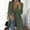 Army Green, variant on jsaierl Women's Casual Loose Fit Long Sleeve Blazer Jacket Cardigan Plus Size Work Blazer