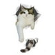 thumbnail image 4 of Pegatina para Inodoro de Gato de Dibujos Animados, Mural para Asiento de Inodoro, Pegatina Divertida para Tapa de Inodoro Impermeable, Pegatina Divert 19cmx32cm, 4 of 8