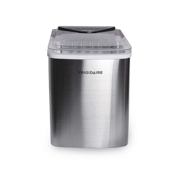 9.4 in 26 lbs. Bullet Countertop Ice Maker in Stainless Steel