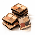 thumbnail image 6 of HERORANGE 4-Color Eyeshadow Palette, Matte & Shimmer & Glitter, Low-Saturation Earth Tone & Pink Brown, Blendable Long-Lasting, All-in-One Eye Makeup for Daily & Travel, 6 of 7