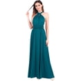 thumbnail image 2 of GHSDFBB Robe Longue Maxi de Cocktail pour Femmes, Style Transformer/Wrap Infinity, Robe Longue, 2 of 6