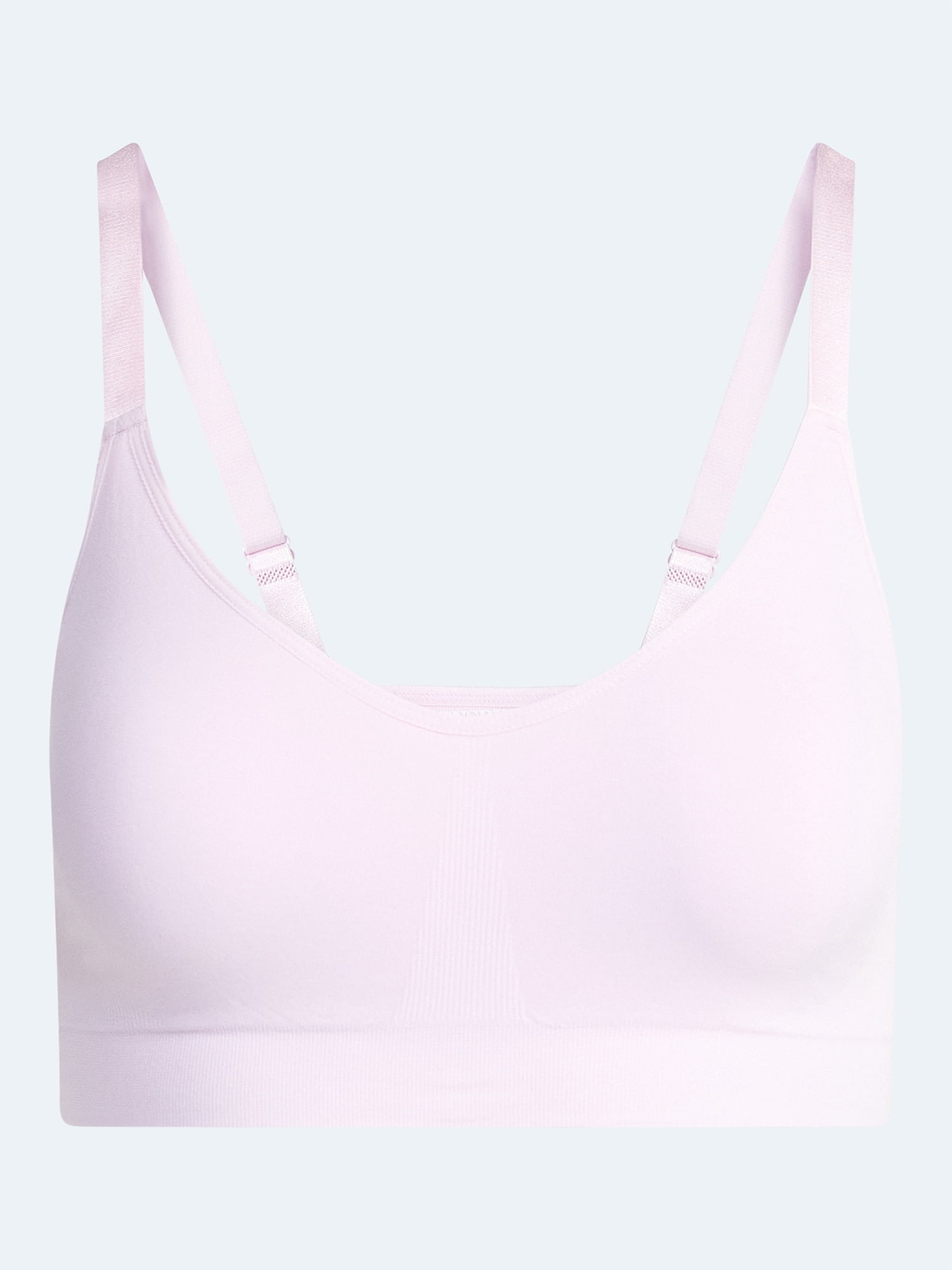 Joyspun Women's Seamless Plunge Pullover Bralette, Sizes S-XXXL