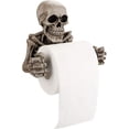 thumbnail image 1 of RV Soporte de papel higiénico con forma de calavera, soporte de pared para rollo de papel higiénico, soporte para toallas de tela de esqueleto, soporte para rollo de papel higiénico de resina para baño, decoración de pared para el festival de fantasmas de Halloween Sailing Electrónica, 1 of 5