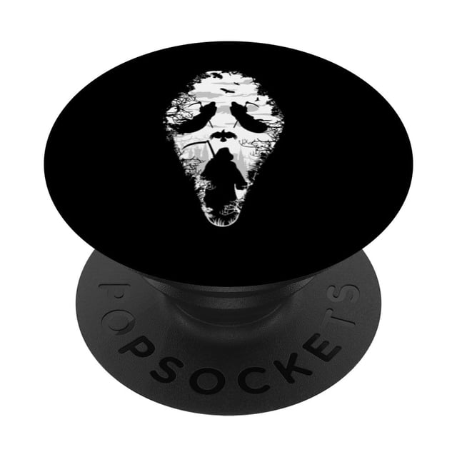 Empuñadura para teléfono móvil Pumpkin Monster Grim Reaper PopGrip