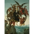 thumbnail image 3 of Michelangelo 11x14 Black Modern Framed Museum Art Print Titled - The Torment of Saint Anthony (C. 1487-88), 3 of 5