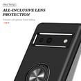 thumbnail image 6 of JTCASES for Googl Pixel 8A Case, Car Mount Bracket 2-layer Hybird Shockproof PC TPU Anti-fall Slim Fit Lightweight Magnetic Cover for Googl Pixel 8A - Black, 6 of 7