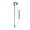 Green #4, variant on Fiberglass Plant Support Stakes with Support Ring | 1-Pack Garden Stakes for Indoor & Outdoor Flowers | Prevents Bending & Enhances Plant Growth