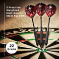 thumbnail image 2 of Viper Black Mariah Steel Tip Dart Set, 22 Grams, 2 of 7