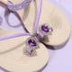 thumbnail image 5 of Amzcrzy Zapatos de mujer,Zapatos de mujer,Zapatillas de mujer, Pantuflas de mujer con punta de diamantes de imitación y suela plana con personalidad europea. Sandalias Mujer Zapatillas De Casa, 5 of 8