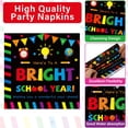 thumbnail image 4 of Platos y servilletas Qyeahkj de Party Supplies para el regreso a la escuela, 100 unidades, 4 of 8