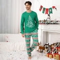 thumbnail image 2 of Yesfashion Christmas Pajamas for Men Christmas Pjs Matching Sets for Adults Holiday Xmas Sleepwear Set, 2 of 5