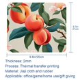 thumbnail image 5 of Peach Square 8.3x9.8 Inch Non-Slip Rubber Bottom Printed Desk Mat Gaming Mouse Pad Mousepad Suitable for Office and Gaming, 5 of 6