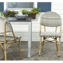 Safavieh Barrow Outdoor Patio Stacking Chair, Set of 2 - Grey