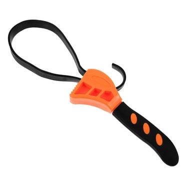 Hemoton Strap Wrench Plumbing Oil Filter Removal Tool Multi-functional Tool Wrench Bottle Wrench