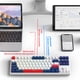 thumbnail image 2 of K87 Gamer Keypad 87 Keys Bluetooth-Compatible Korean para Notebook Laptop Desktop, 2 of 8