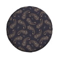 thumbnail image 4 of Spare Tire Cover, Paisley Pattern No.90126 Wheel Cover Tire Covers For Trailers Car Truck Camper Universal Tire Covering Fits Diameter14"-17", 4 of 4