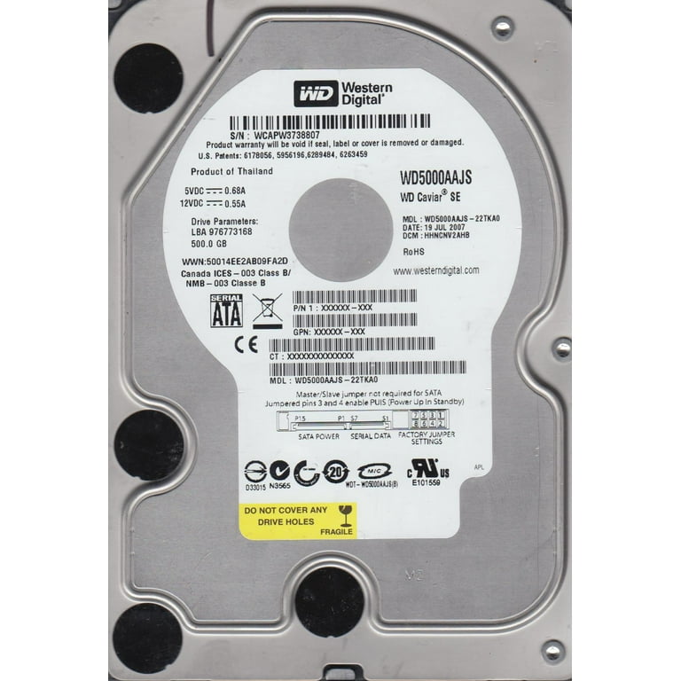 Wd5000aajs sale
