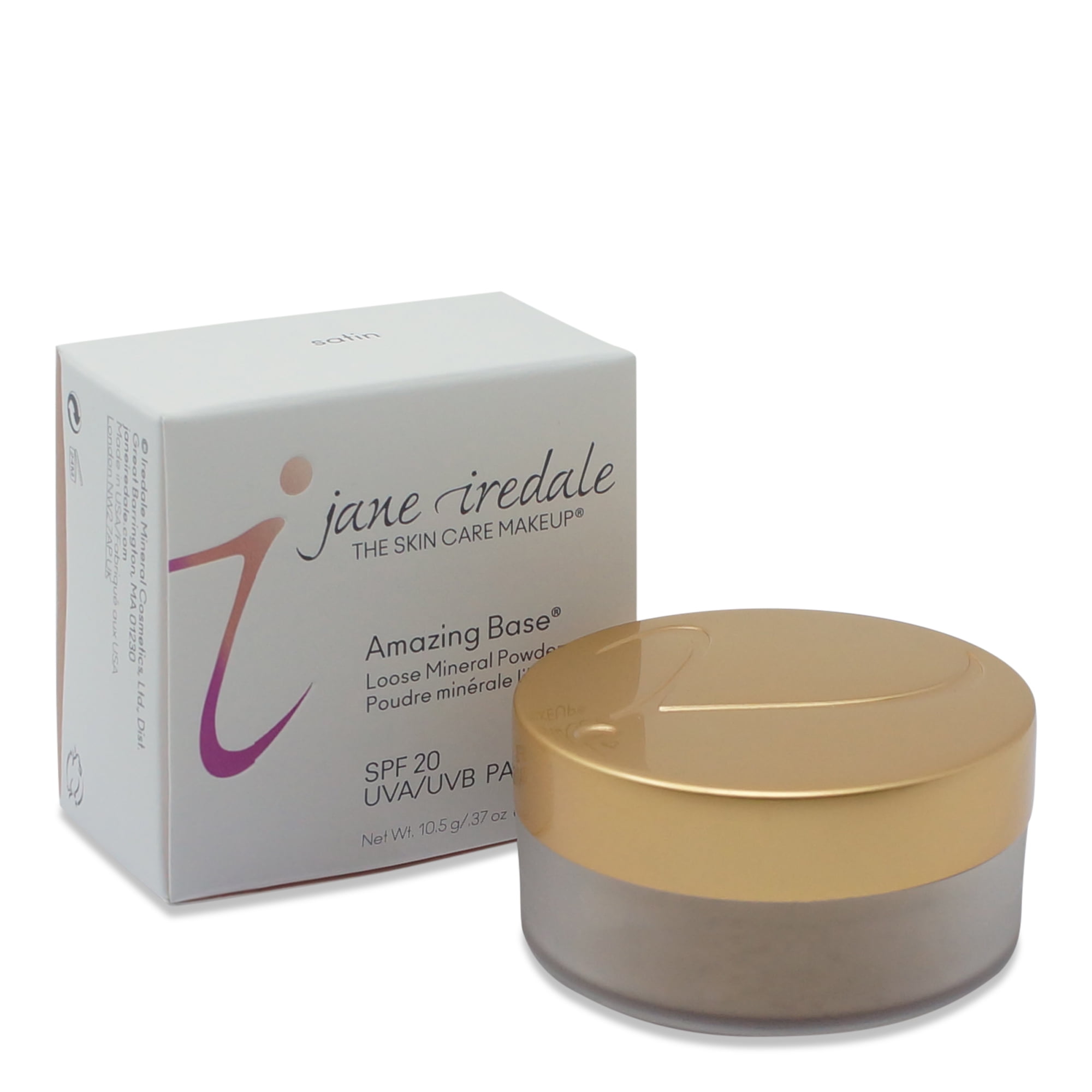 jane iredale Amazing Base SPF 20 Loose Mineral Foundation-Satin 0.37 Oz