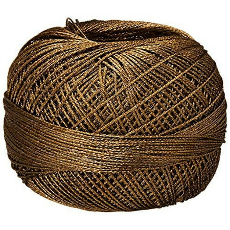 UPC: 0769826203148 | Handy Hands Liz Metallic Size 20 Thread-Mocha Brown