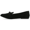 thumbnail image 3 of Journee Womens Marci Slip On Round Toe Loafer Dress Flats, Widths Available, 3 of 9